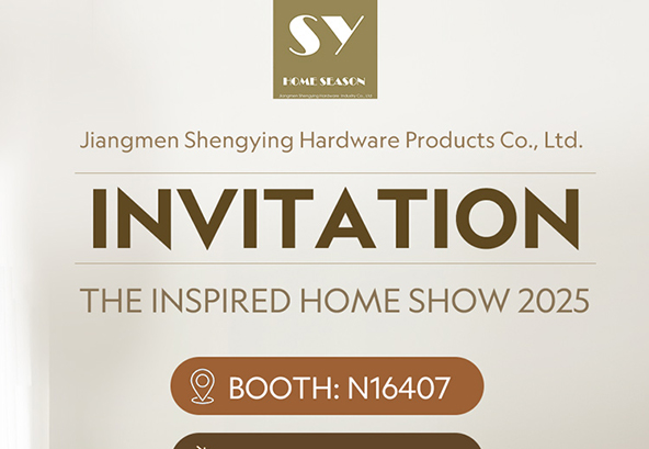 Jiangmen Shengying Hardware welcomes you to The Inspired Homeshow 2025